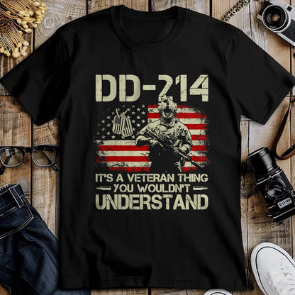 Proud Veteran Shirt, Funny Veteran UnisexT-Shirt/Hoodie/Sweatshirt HLT00 - DD-214 It_s A Veteran Thing You Wouldn_t Understand T-Shirt Tee for Men Women