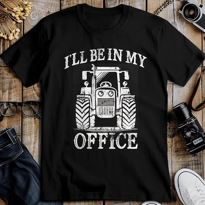 Best Farmer Life Shirt, Funny Farmer UnisexT-Shirt/Hoodie/Sweatshirt HLT00 - Funny Farming Farm Tractor I'll Be in My Office Humor T-Shirt