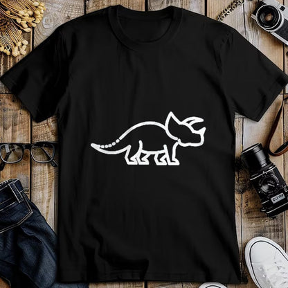 Best Dinosaur Lover Shirt, Funny Dinosaur UnisexT-Shirt/Hoodie/Sweatshirt HLT00 - Triceratops for Men Women & Kids  Dinosaur Badge T-Shirt, Men, Black, Large