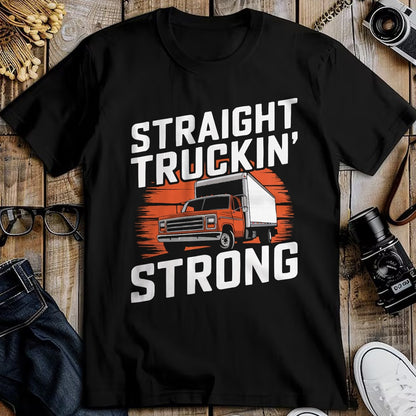 Best Truck Driver Life Shirt, Funny Trucker UnisexT-Shirt/Hoodie/Sweatshirt HLT00 - Box Truck Driving Truck Driver Proud Trucker T-Shirt (2)