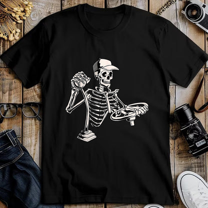 Best Truck Driver Life Shirt, Funny Trucker UnisexT-Shirt/Hoodie/Sweatshirt HLT00 - Skeleton Truck Driver - Funny Big Trucking Trucker T-Shirt