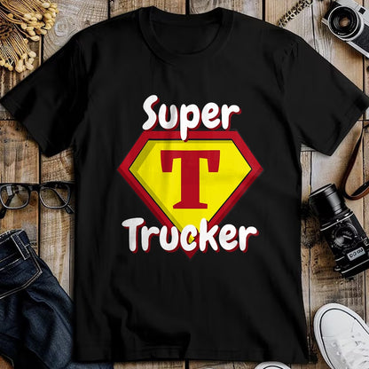 Best Truck Driver Life Shirt, Funny Trucker UnisexT-Shirt/Hoodie/Sweatshirt HLT00 - Super Trucker  Truck Driver Appreciation T-Shirt