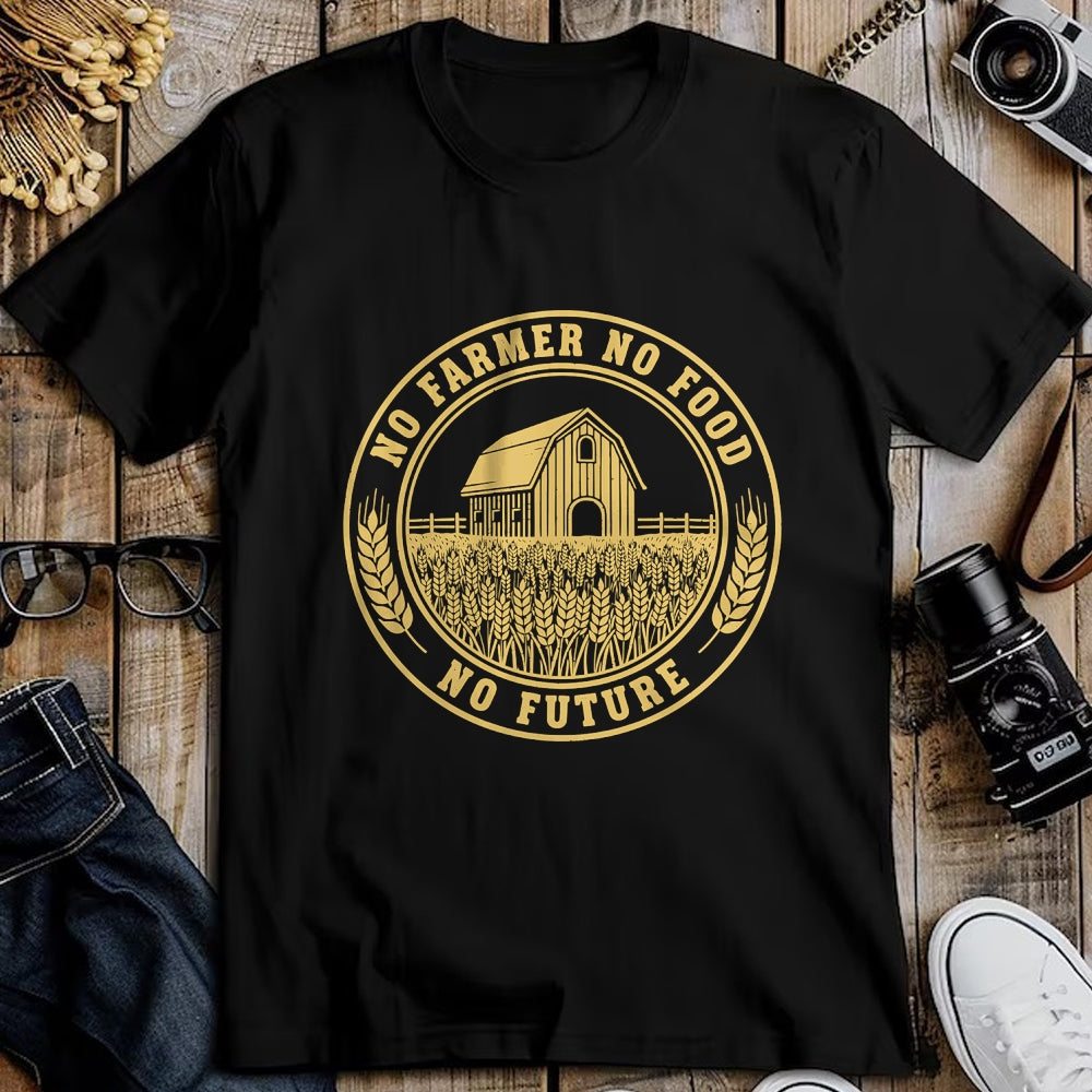 Best Farmer Life Shirt, Funny Farmer UnisexT-Shirt/Hoodie/Sweatshirt HLT00 - No Farmers No Food No Future Farmer Market Farming Vintage Long Sleeve T-Shirt