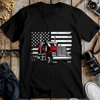 Best Truck Driver Life Shirt, Funny Trucker UnisexT-Shirt/Hoodie/Sweatshirt HLT00 - Cool Truck Design for Men Women Trucker Vehicle Truck Driver T-Shirt, Men, Black, X-Large