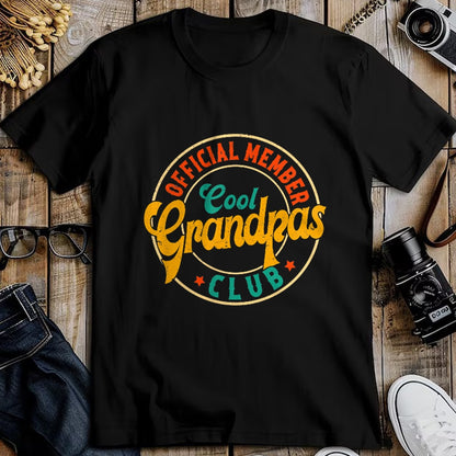 Best Grandpa Shirt, Proud Grandpa Unisex T-Shirt/Hoodie/Sweatshirt HLT00 - Cool Grandpas Club Official Member Father's Day T-Shirt