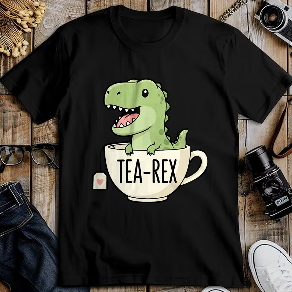 Best Dinosaur Lover Shirt, Funny Dinosaur UnisexT-Shirt/Hoodie/Sweatshirt HLT00 - Tea Rex Dinosaur Funny Cartoon T-Shirt