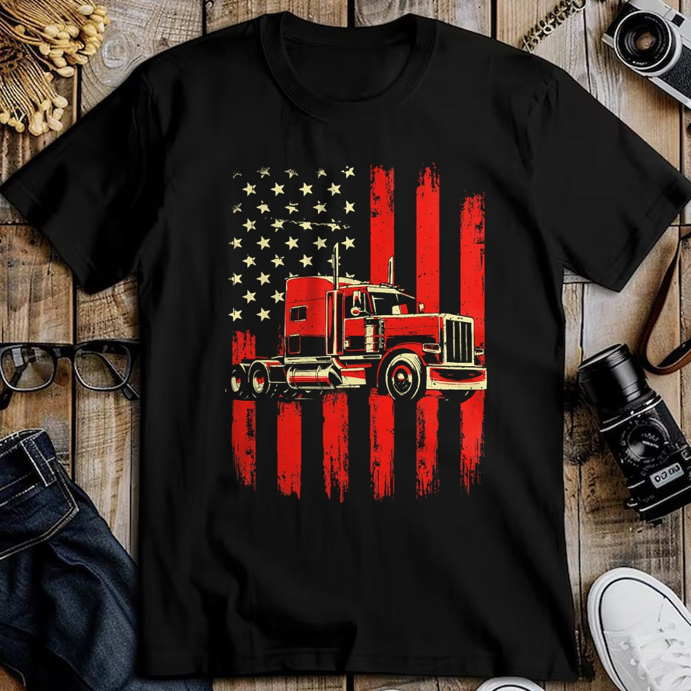 Best Truck Driver Life Shirt, Funny Trucker UnisexT-Shirt/Hoodie/Sweatshirt HLT00 - American Trucker - Semi Truck Driver Trucking Big Rig T-Shirt