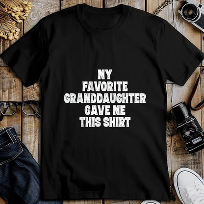 Best Grandpa Shirt, Proud Grandpa Unisex T-Shirt/Hoodie/Sweatshirt HLT00 - Grandpa and Grandma Funny Shirt from Granddaughter T-Shirt