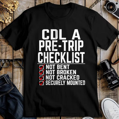 Best Truck Driver Life Shirt, Funny Trucker UnisexT-Shirt/Hoodie/Sweatshirt HLT00 - Cool CDL Trucker Art for Men Women Trucking CDL Truck Driver T-Shirt (1)