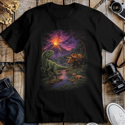 Best Dinosaur Lover Shirt, Funny Dinosaur UnisexT-Shirt/Hoodie/Sweatshirt HLT00 - Vintage Jurassic Dinosaur 90s T Rex and Triceratops Graphic T-Shirt