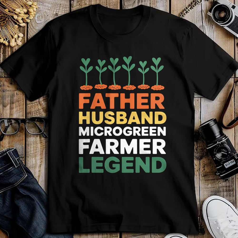 Best Farmer Life Shirt, Funny Farmer UnisexT-Shirt/Hoodie/Sweatshirt HLT00 - Father Husband Farmer Dad Plant Gardening Microgreens T-Shirt