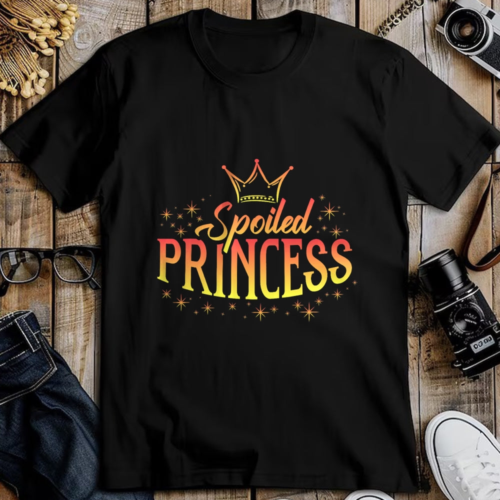 Best Wife Shirt, Wife and Husband Unisex T-Shirt/Hoodie/Sweatshirt HLT00 - Spoiled Princess High Maintenance Spoiled Kids Brats Girls T-Shirt