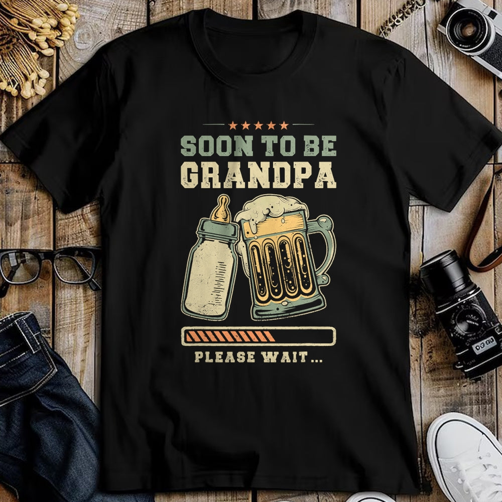 Best Grandpa Shirt, Proud Grandpa Unisex T-Shirt/Hoodie/Sweatshirt HLT00 - Soon To Be Grandpa, Baby Announcement, Expecting Grandfather T-Shirt