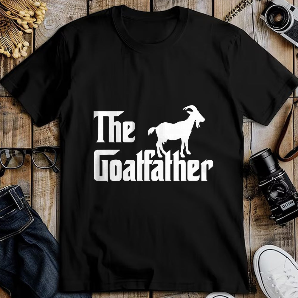 Best Farmer Life Shirt, Funny Farmer UnisexT-Shirt/Hoodie/Sweatshirt HLT00 - The Goatfather Funny Goat Father Lover T-Shirt Gift T-Shirt