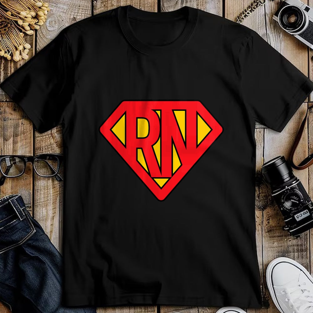 Funny Nurse Shirt, Nurse Unisex T-Shirt/Hoodie/Sweatshirt HLT00 - Super Nurse RN superhero Registered Nurse Hero T-Shirt