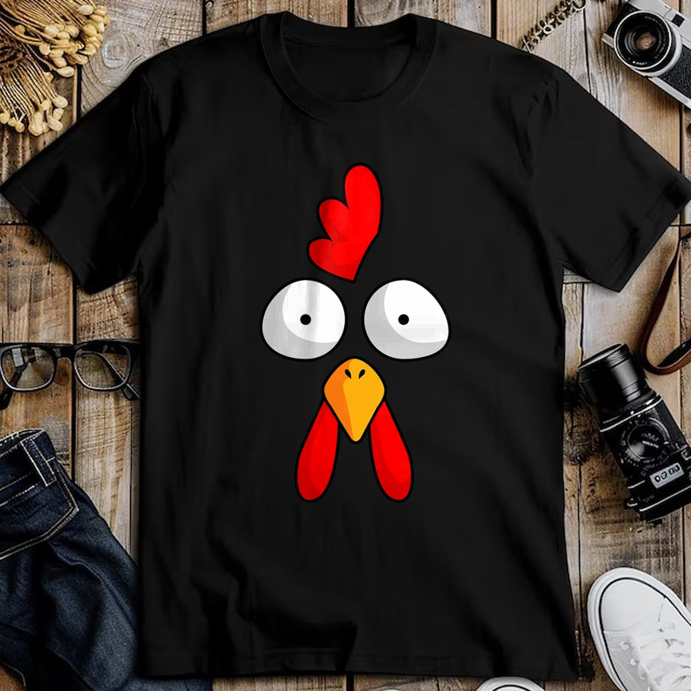 Best Farmer Life Shirt, Funny Farmer UnisexT-Shirt/Hoodie/Sweatshirt HLT00 - Chicken Face Rooster Halloween Costume Farm Poultry T-Shirt Small