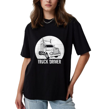 Best Truck Driver Life Shirt, Funny Trucker UnisexT-Shirt/Hoodie/Sweatshirt HLT00 - Truck Driver T-Shirt (4)