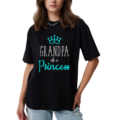 Best Grandpa Shirt, Proud Grandpa Unisex T-Shirt/Hoodie/Sweatshirt HLT00 - Grandpa Granddaughter Shirts Matching Set King and Princess T-Shirt