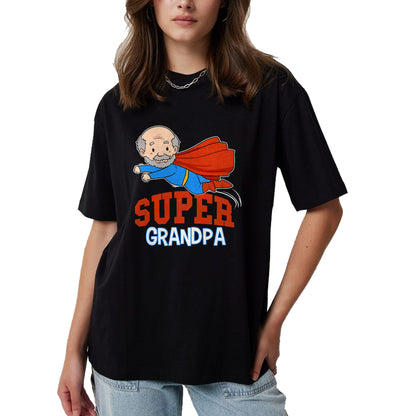 Best Grandpa Shirt, Proud Grandpa Unisex T-Shirt/Hoodie/Sweatshirt HLT00 - Super Grandpa Hero Grandpa Superhero Grandpa T-Shirt
