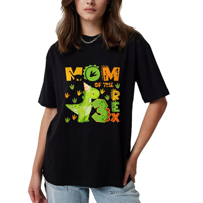 Best Dinosaur Lover Shirt, Funny Dinosaur UnisexT-Shirt/Hoodie/Sweatshirt HLT00 - Mom of The Three Rex 3rd Birthday Boy Dinosaur T-Rex T-Shirt