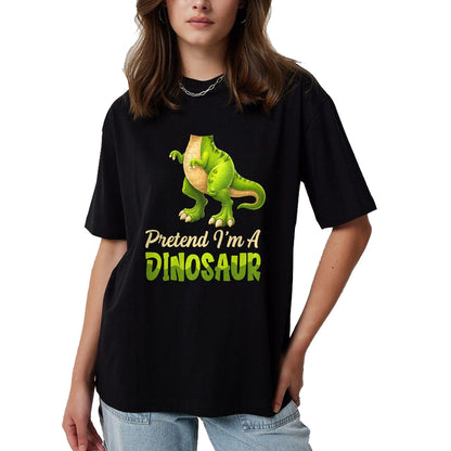 Best Dinosaur Lover Shirt, Funny Dinosaur UnisexT-Shirt/Hoodie/Sweatshirt HLT00 - Pretend I_m A Dinosaur Happy Halloween Costume Day Boys Kids T-Shirt (Copy)