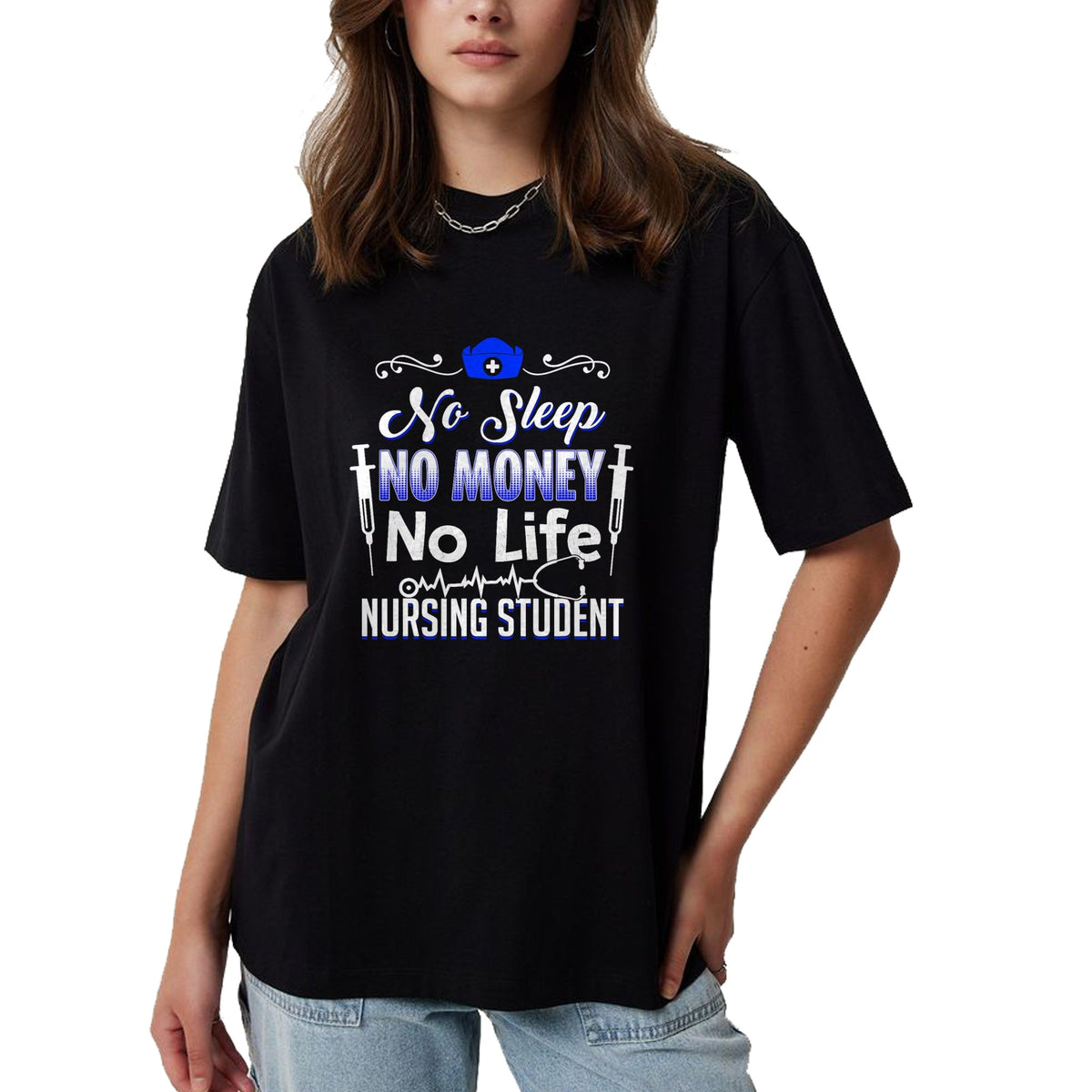 Funny Nurse Shirt, Nurse Unisex T-Shirt/Hoodie/Sweatshirt HLT00 - Funny Nursing Student - Future RN LPN Nurse Gift T-Shirt