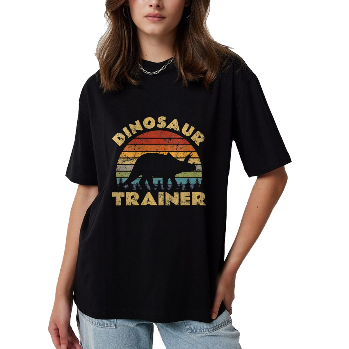 Best Dinosaur Lover Shirt, Funny Dinosaur UnisexT-Shirt/Hoodie/Sweatshirt HLT00 - You are My Sunshine Dinosaur T-rex Sunflower T-Shirt Small