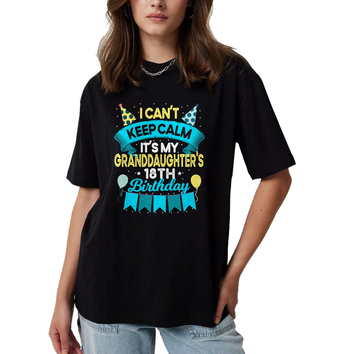 Best Grandpa Shirt, Proud Grandpa Unisex T-Shirt/Hoodie/Sweatshirt HLT00 -  It's My Granddaughter 18th Birthday Shirt Gift 18 Years Old T-Shirt