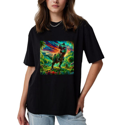 Best Dinosaur Lover Shirt, Funny Dinosaur UnisexT-Shirt/Hoodie/Sweatshirt HLT00 - Cool Dinosaur T-Shirt, Men, Black, 3X-Large