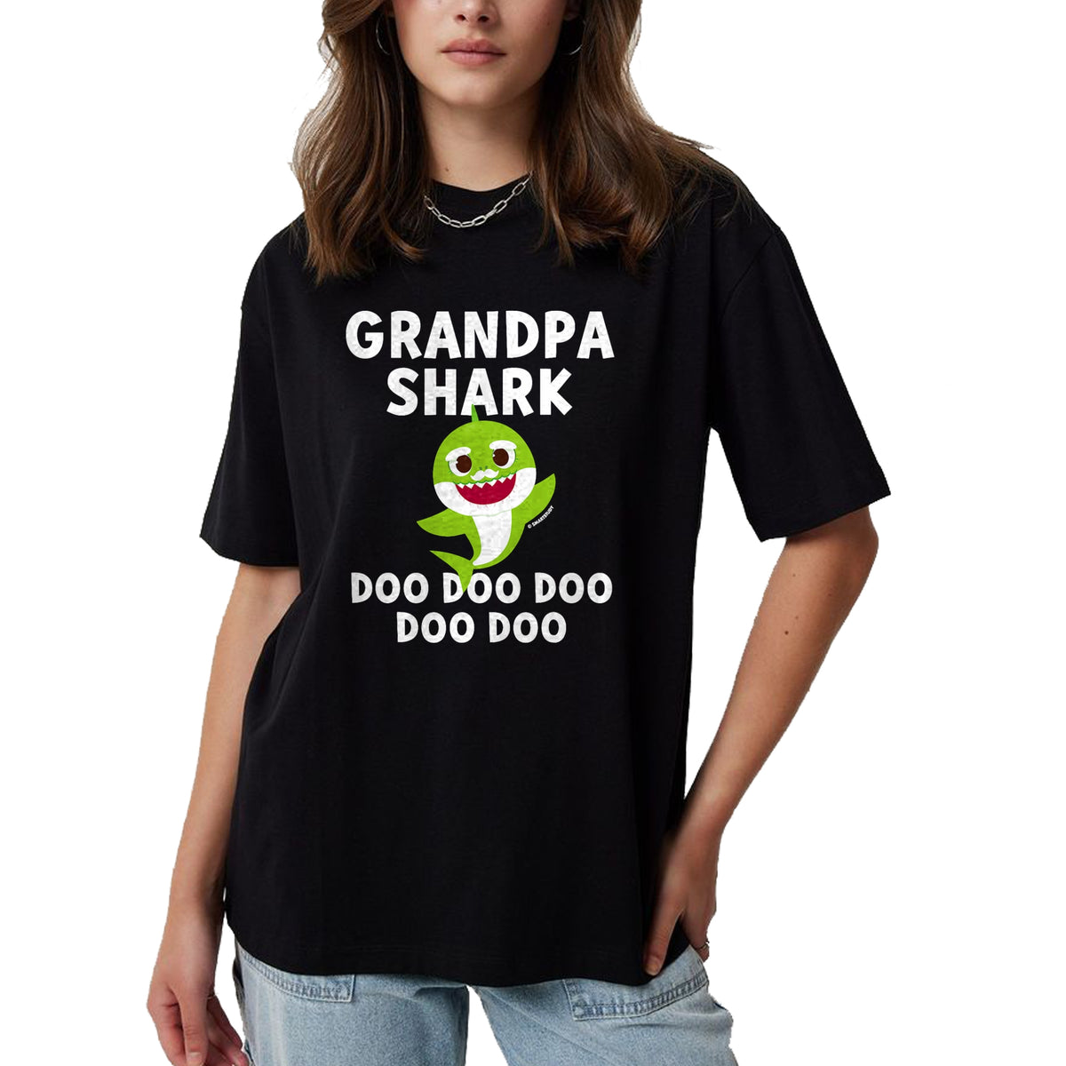 Best Grandpa Shirt, Proud Grandpa Unisex T-Shirt/Hoodie/Sweatshirt HLT00 - Pinkfong Grandpa Shark Official T-shirt T-Shirt