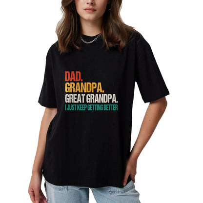 Best Grandpa Shirt, Proud Grandpa Unisex T-Shirt/Hoodie/Sweatshirt HLT00 - Dad Grandpa Great Grandpa Fathers Day For Great Grandfather T-Shirt