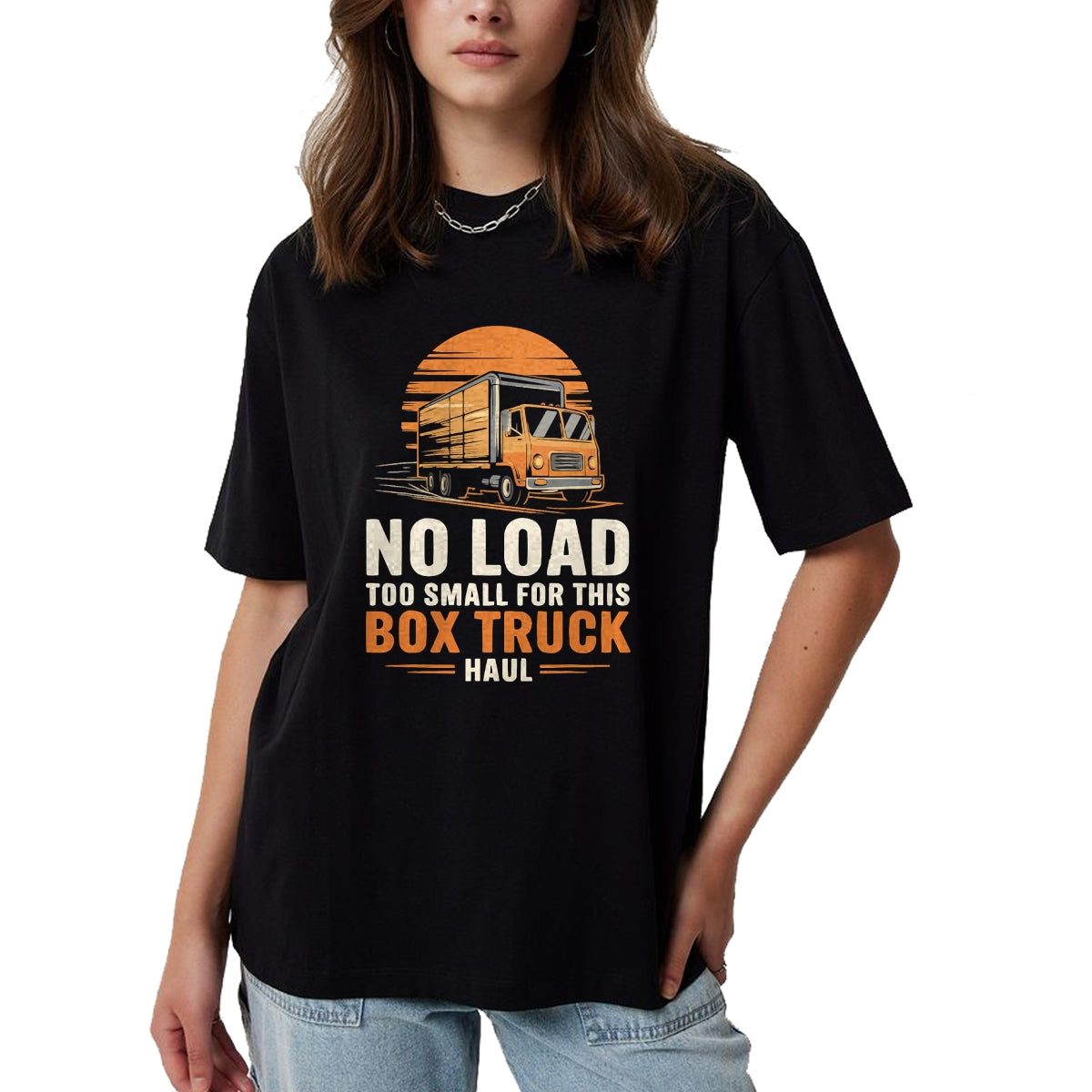 Best Truck Driver Life Shirt, Funny Trucker UnisexT-Shirt/Hoodie/Sweatshirt HLT00 - Box Truck Driving Truck Driver Proud Trucker T-Shirt (1)