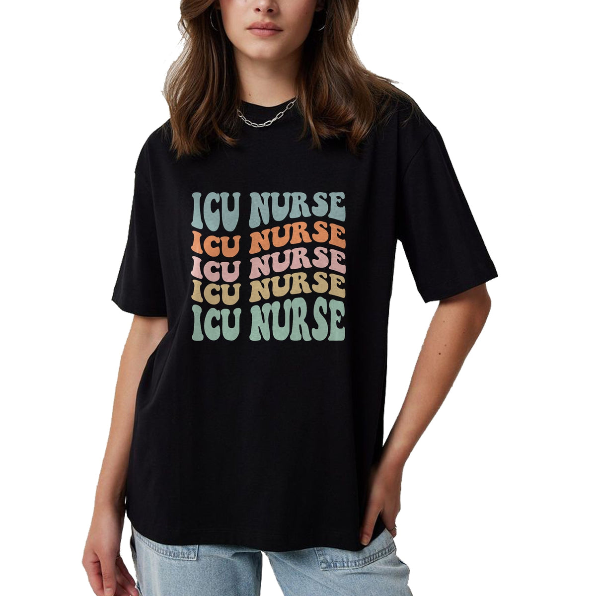 Funny Nurse Shirt, Nurse Unisex T-Shirt/Hoodie/Sweatshirt HLT00 - ICU Nurse Intensive Care Unit Nurse Nursing Critical Care T-Shirt