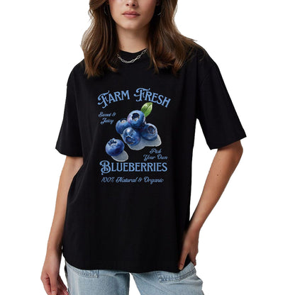 Best Farmer Life Shirt, Funny Farmer UnisexT-Shirt/Hoodie/Sweatshirt HLT00 - Blueberries T-Shirt