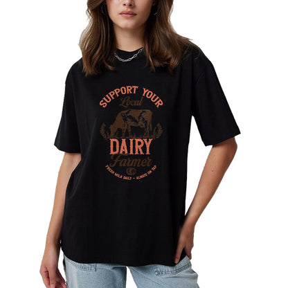 Best Farmer Life Shirt, Funny Farmer UnisexT-Shirt/Hoodie/Sweatshirt HLT00 - Funny Breast Feeding Moms Saying New Moms Breastmilk On Tap T-Shirt