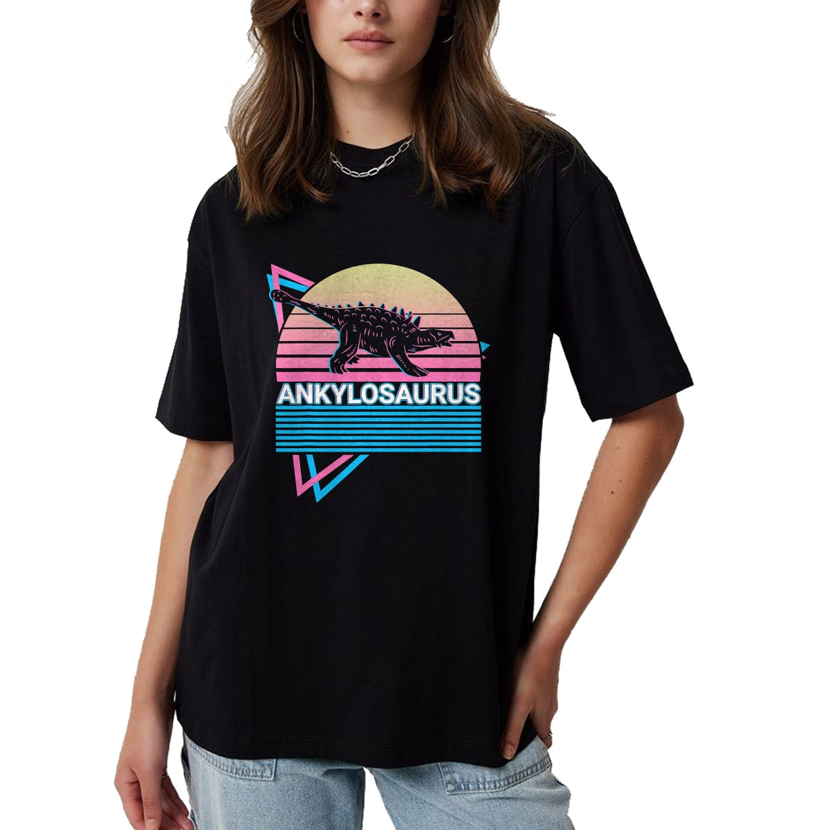 Best Dinosaur Lover Shirt, Funny Dinosaur UnisexT-Shirt/Hoodie/Sweatshirt HLT00 - Ankylosaurus Dinosaur Retro T-Shirt