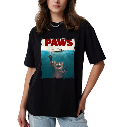 Cat Love Shirt, Funny Cat Lover Gift UnisexT-Shirt/Hoodie/Sweatshirt HLT00 - Paws Kitten Meow Parody Funny Cat Lover Gifts Cute Cat T-Shirt
