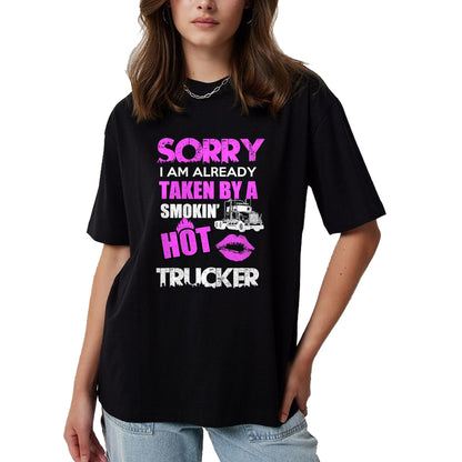 Best Truck Driver Life Shirt, Funny Trucker UnisexT-Shirt/Hoodie/Sweatshirt HLT00 - Funny Truck Driver Tee Trucker Wife Girlfriend Husband Gift T-Shirt