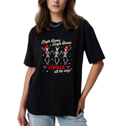 Funny Nurse Shirt, Nurse Unisex T-Shirt/Hoodie/Sweatshirt HLT00 - Ortho Nurse Christmas Skeleton Orthopedic Crew Trauma Nurse T-Shirt