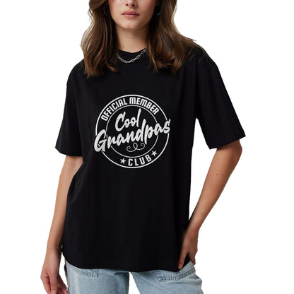 Best Grandpa Shirt, Proud Grandpa Unisex T-Shirt/Hoodie/Sweatshirt HLT00 - Cool Grandpas Club Official Member Vintage T-Shirt