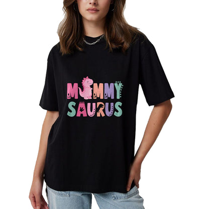 Best Dinosaur Lover Shirt, Funny Dinosaur UnisexT-Shirt/Hoodie/Sweatshirt HLT00 - Mommy Saurus Mom Dinosaur Three Rex Birthday Boy Girl T-Shirt