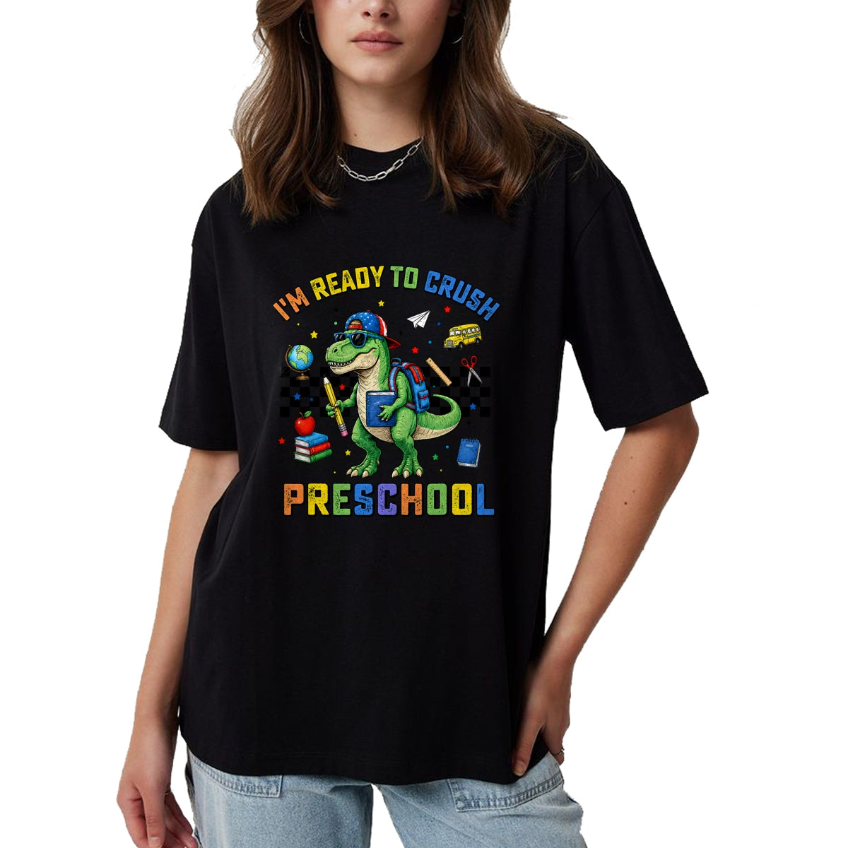 Best Dinosaur Lover Shirt, Funny Dinosaur UnisexT-Shirt/Hoodie/Sweatshirt HLT00 - Preschool Dinosaur Dino T-rex Back to School Kids Boys T-Shirt