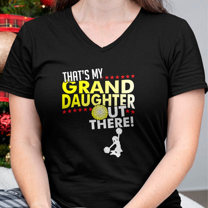 Best Grandpa Shirt, Proud Grandpa Unisex T-Shirt/Hoodie/Sweatshirt HLT00 - My Granddaughter - Cheerleader Grandpa & Grandma T Shirt T-Shirt