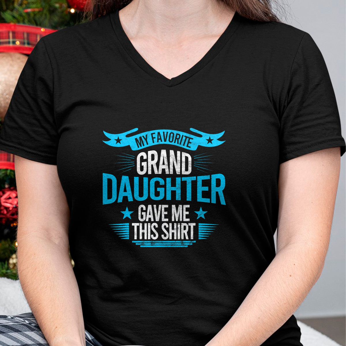 Best Grandpa Shirt, Proud Grandpa Unisex T-Shirt/Hoodie/Sweatshirt HLT00 - My Favorite Granddaughter Gave Me Grandparent T shirt gift T-Shirt (1)