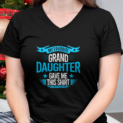 Best Grandpa Shirt, Proud Grandpa Unisex T-Shirt/Hoodie/Sweatshirt HLT00 - My Favorite Granddaughter Gave Me Grandparent T shirt gift T-Shirt (1)