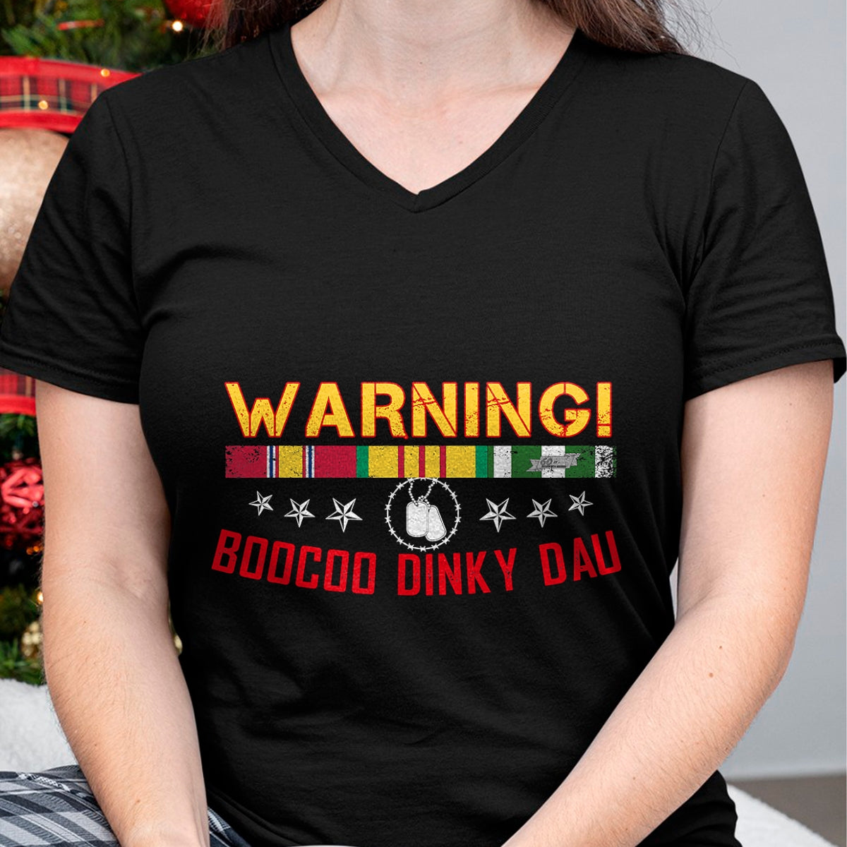 Proud Veteran Shirt, Funny Veteran UnisexT-Shirt/Hoodie/Sweatshirt HLT00 - Vietnam Veteran Shirt Boocoo Dinky Dau Tee T-Shirt