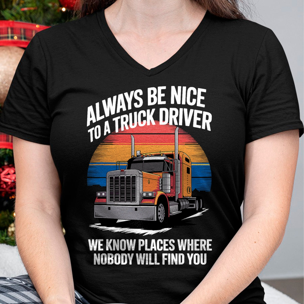 Best Truck Driver Life Shirt, Funny Trucker UnisexT-Shirt/Hoodie/Sweatshirt HLT00 - Best Truck Driver Art for Men Dad Women Trucking CDL Trucker T-Shirt (1)