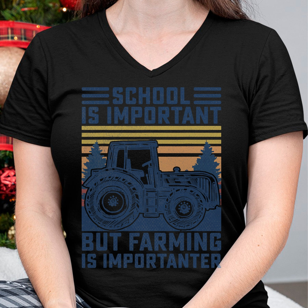 Best Farmer Life Shirt, Funny Farmer UnisexT-Shirt/Hoodie/Sweatshirt HLT00 - But Farming is Importanter Farmer Tractor Funny Farm Boys T-Shirt