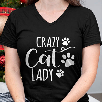 Cat Love Shirt, Funny Cat Lover Gift UnisexT-Shirt/Hoodie/Sweatshirt HLT00 - Crazy Cat Lady Funny Cat Meow for Men Women Love cat T-Shirt