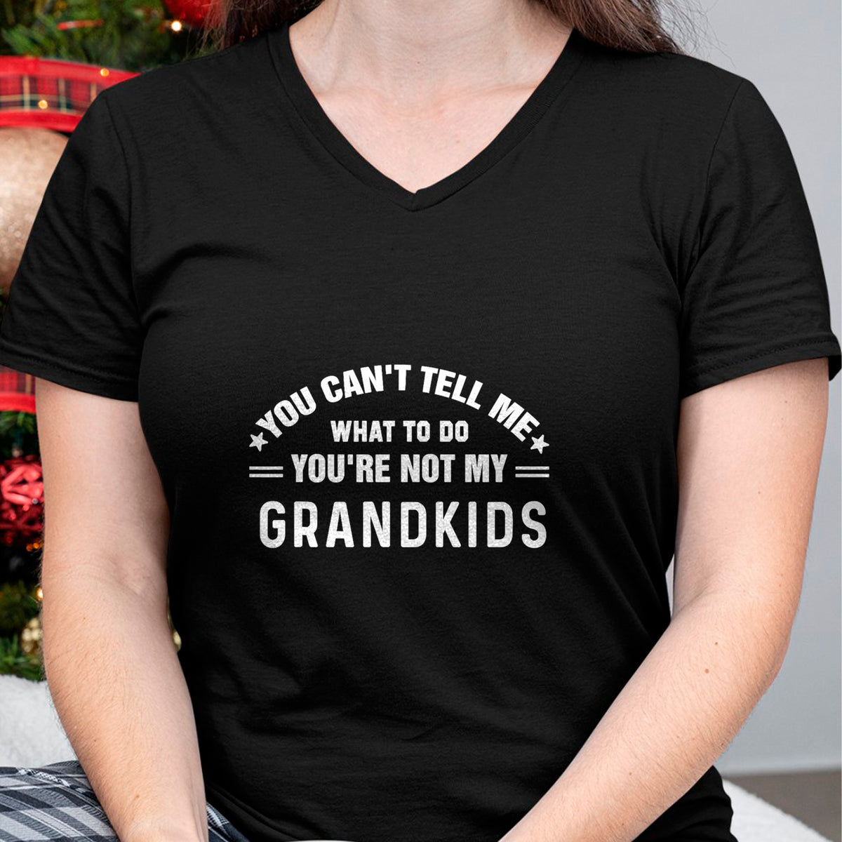 Best Grandpa Shirt, Proud Grandpa Unisex T-Shirt/Hoodie/Sweatshirt HLT00 - You Can't Tell Me What To Do You're Not My Grandkids Grandma T-Shirt